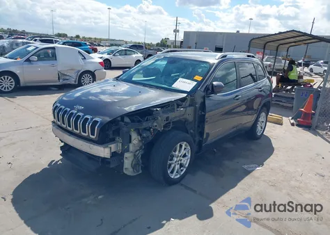 2014 Jeep Cherokee Latitude из США, поврежденный, VIN 1C4PJLCB1EW204367